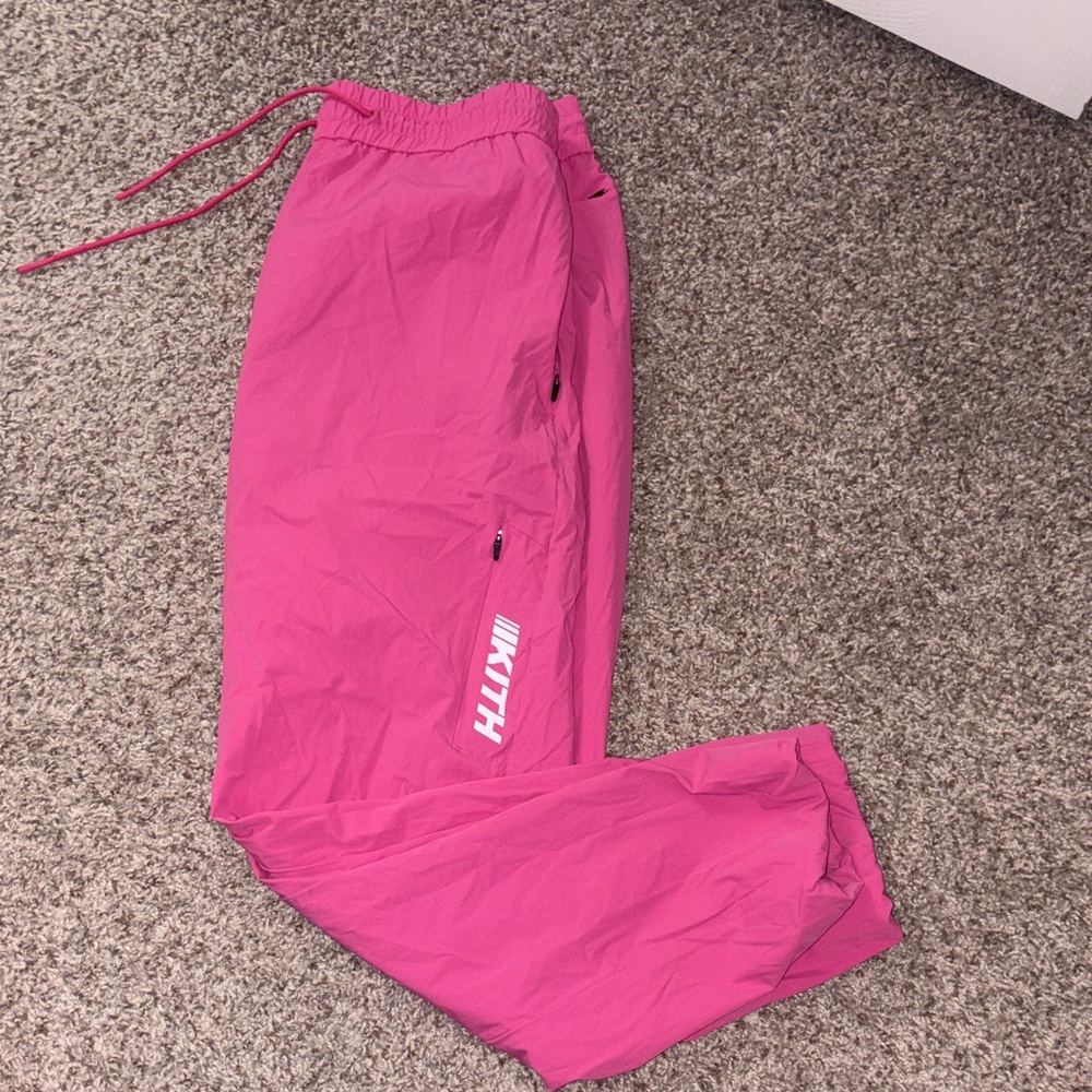 Kith Fuchsia Track Pants